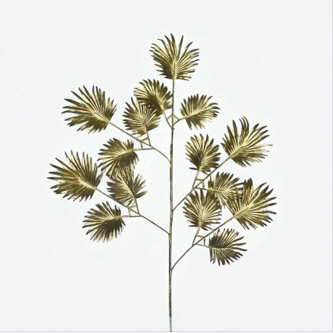 Luxe Gold Leaf & Fern Collection - Flower