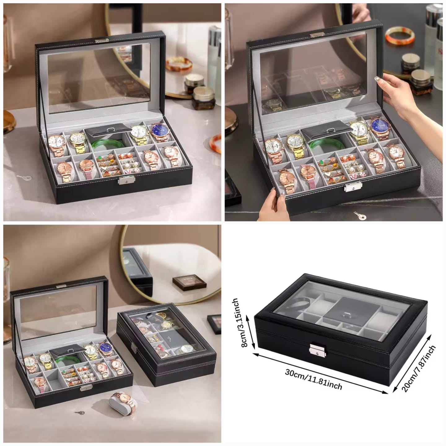 8Slot Watch Organizer