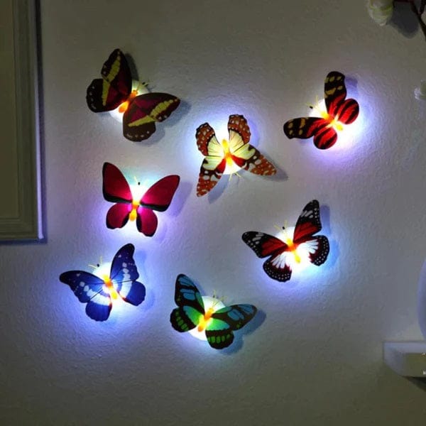 Led Butterfly - Pack of 6