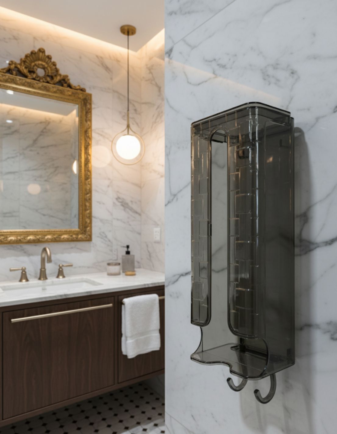 Acrylic Tissue Holder