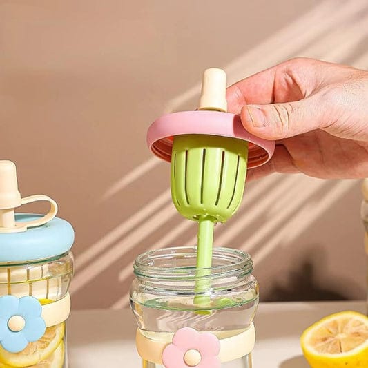 Flower Glass Cup 500Ml