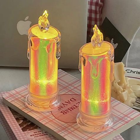 LED Flickering Candles - 1 PIECE