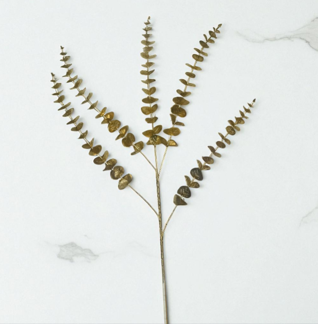 Luxe Gold Leaf & Fern Collection - Flower