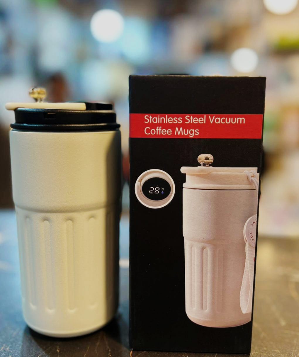 Stainless Steel Temperature Coffee Mug - High Quality