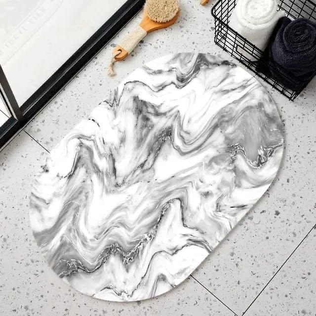 Water Absorbent & Anti Slip Bathroom Mat - Premium Quality