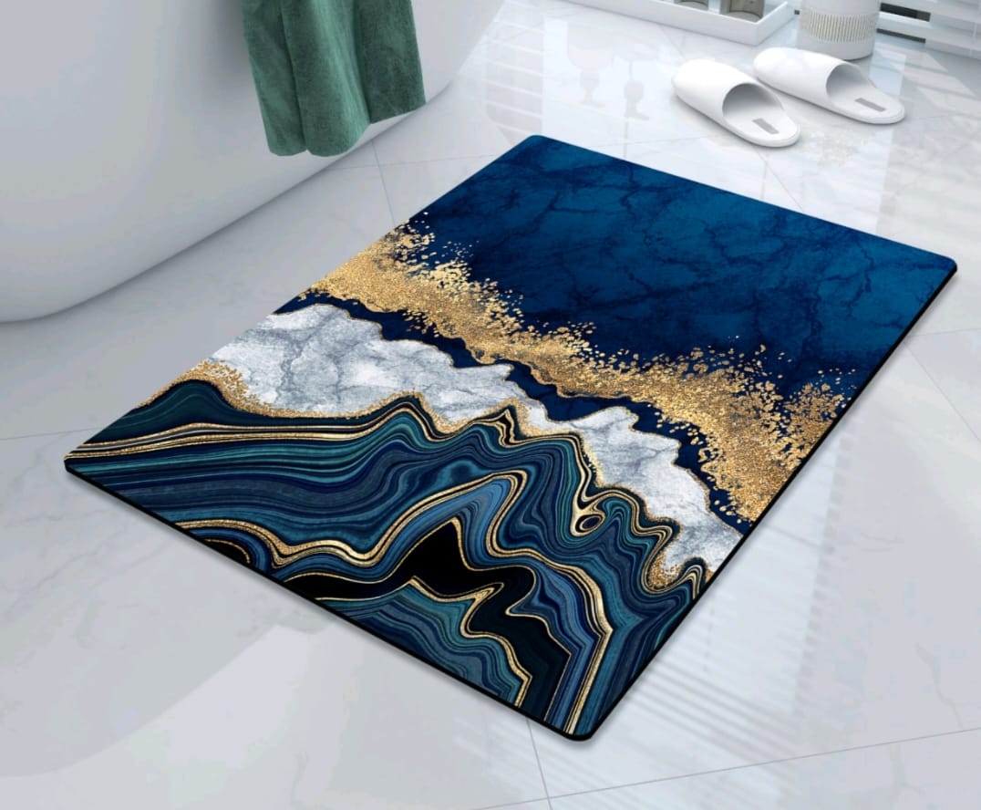 Water Absorbent & Anti Slip Bathroom Mat - Premium Quality