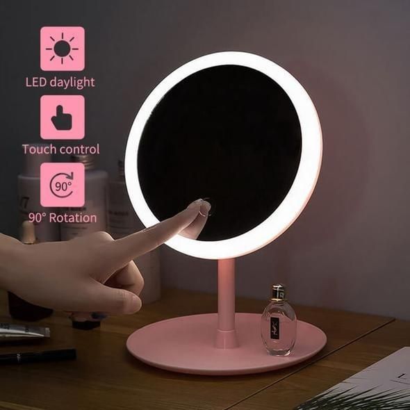 Round Led Touch Mirror
