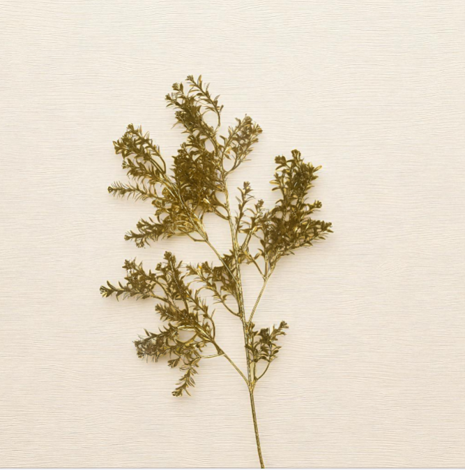 Luxe Gold Leaf & Fern Collection - Flower