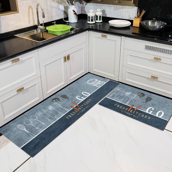 2 Pcs Runner & Mat Set
