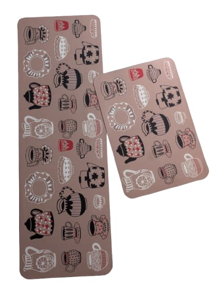 2 Pcs Runner & Mat Set