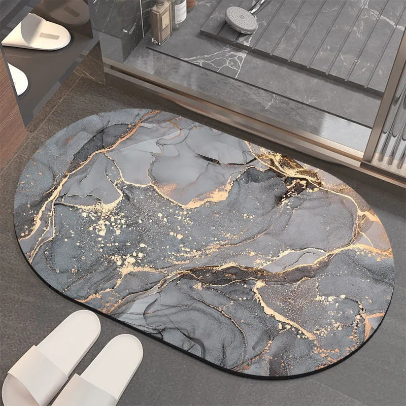 Water Absorbent &amp; Anti Slip Bathroom Mat - Good Quality