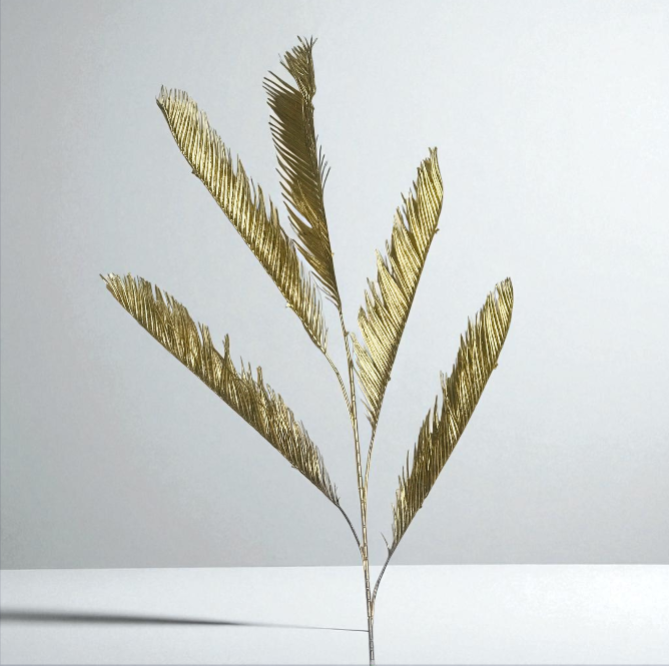 Luxe Gold Leaf & Fern Collection - Flower