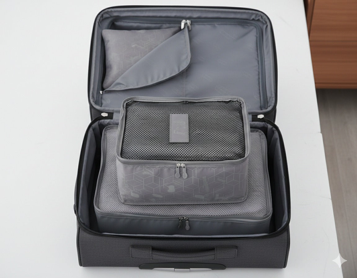 Multi-Purpose Travel Storage Organizer Pouch Set