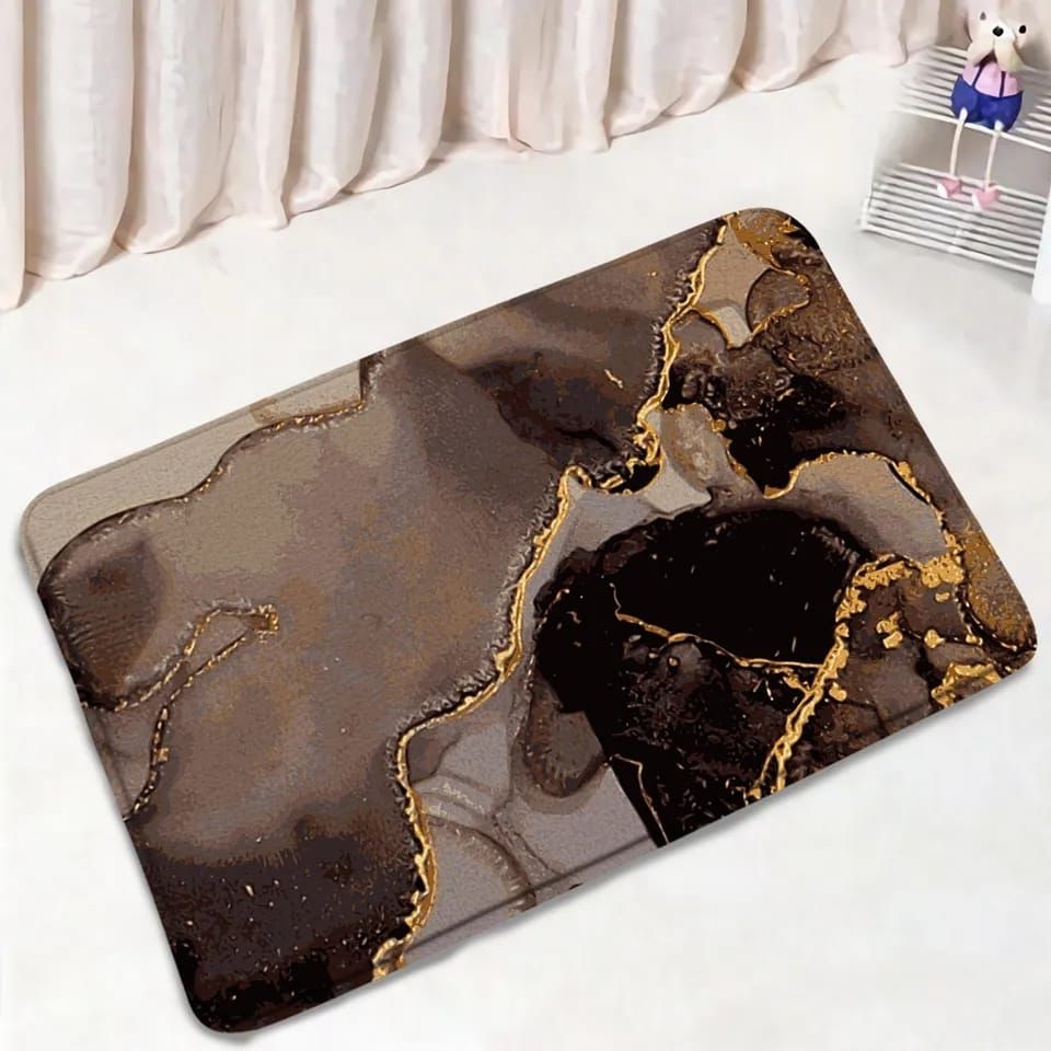 Water Absorbent & Anti Slip Bathroom Mat - Premium Quality