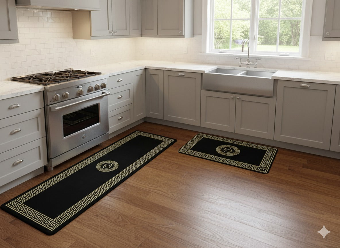 2 Pcs Runner & Mat Set