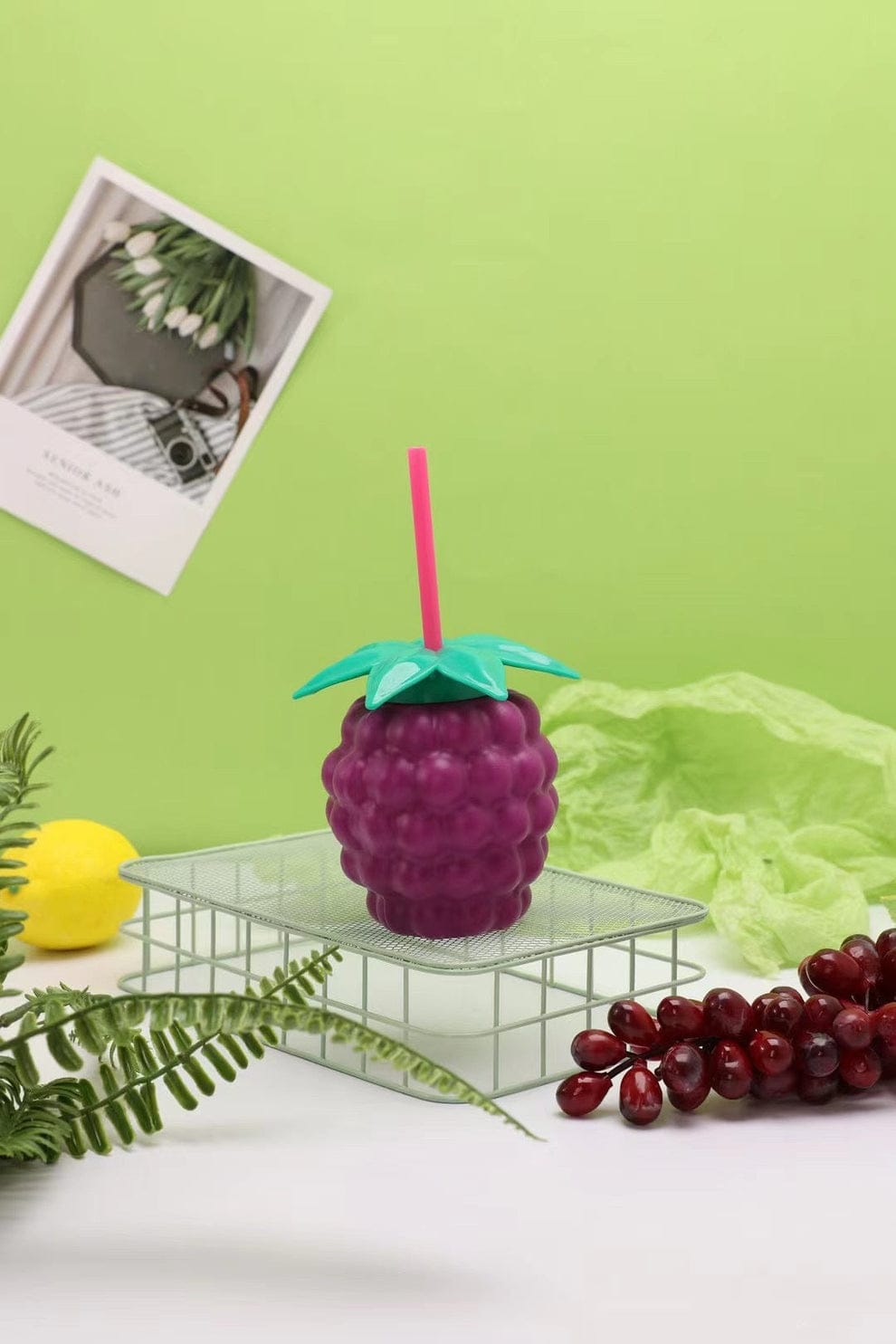 Tropical Fruit Sipper Cup –  Fruit Tumbler