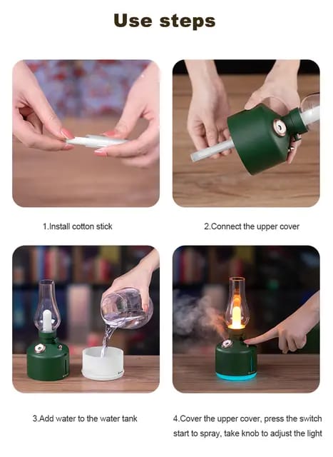 Vintage Lamp Humidifier