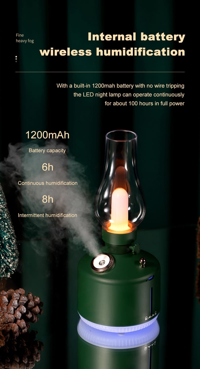 Vintage Lamp Humidifier
