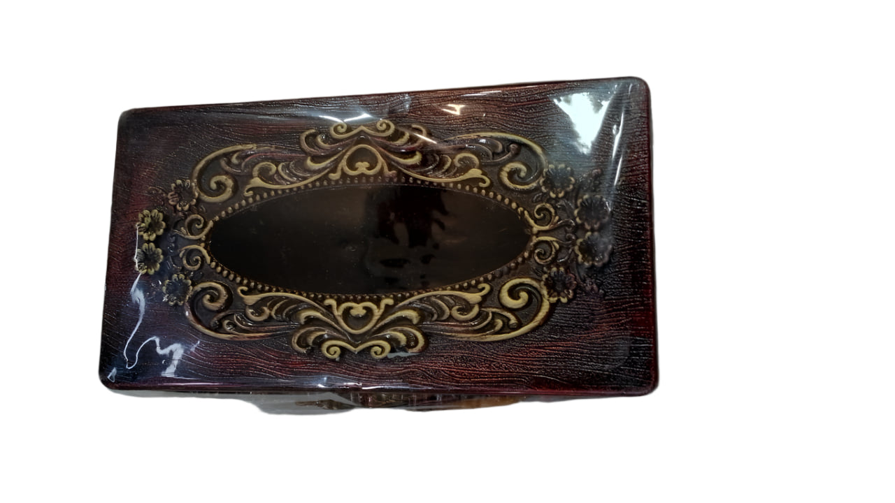 Vintage Patterned Tissue Box Cover