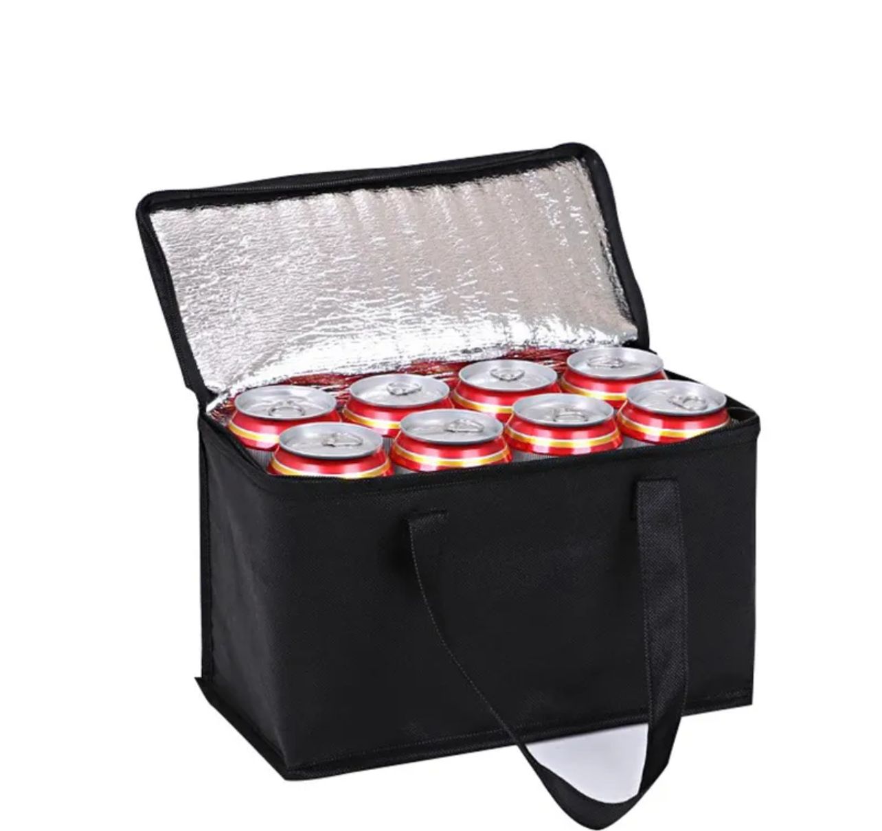 Portable Cooler Bag for Drinks and Snacks - Storage