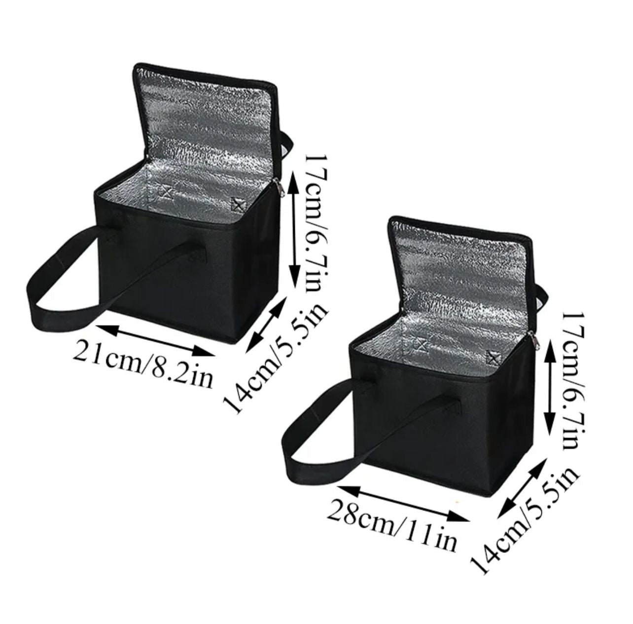 Portable Cooler Bag for Drinks and Snacks - Storage
