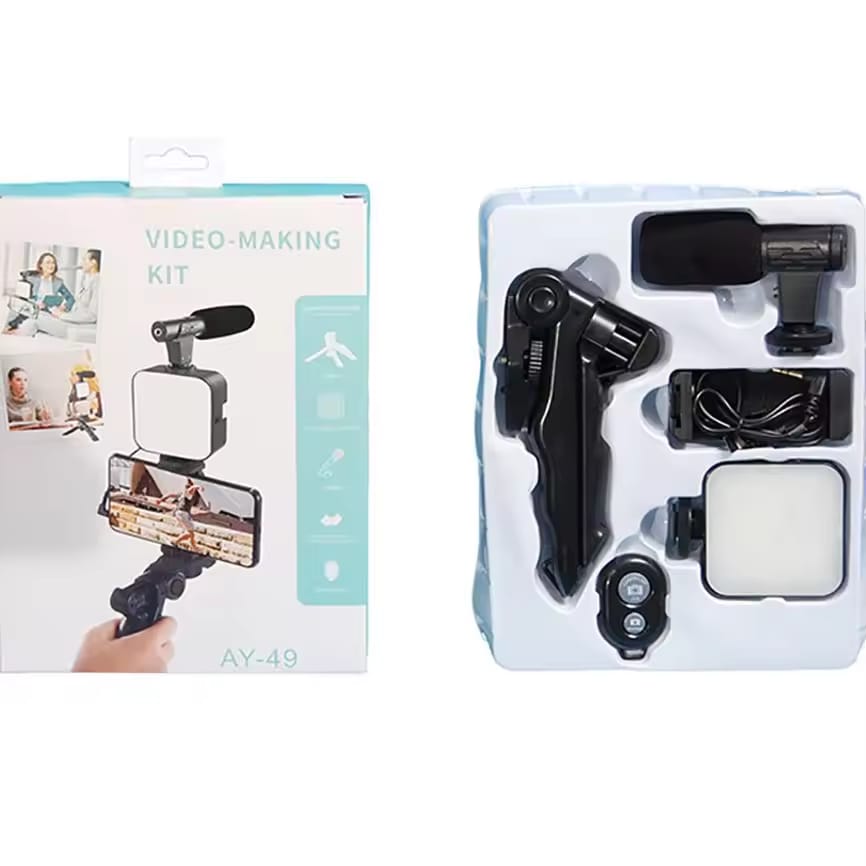 Video Making Vlogging Kit - Lighting Studio