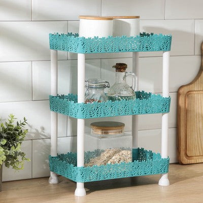 4 - LAYER MULTIPURPOSE STORAGE TROLLY & RACK - Organizer