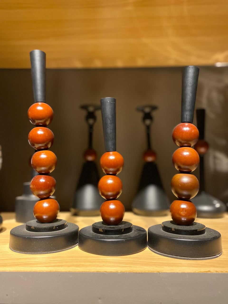 Sphere Candle Stand - Set of 3