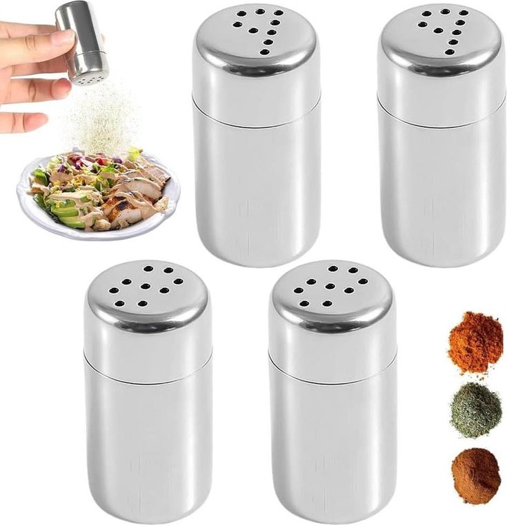 Mini Salt & Spice Jar - High Quality -  Organizer