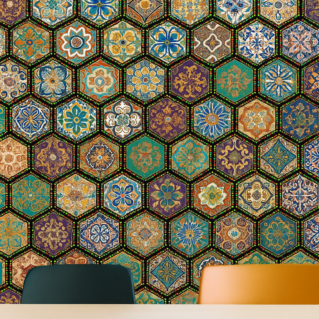 Self-Adhesive Peel &amp; Stick Wall Decals - Pack of 12