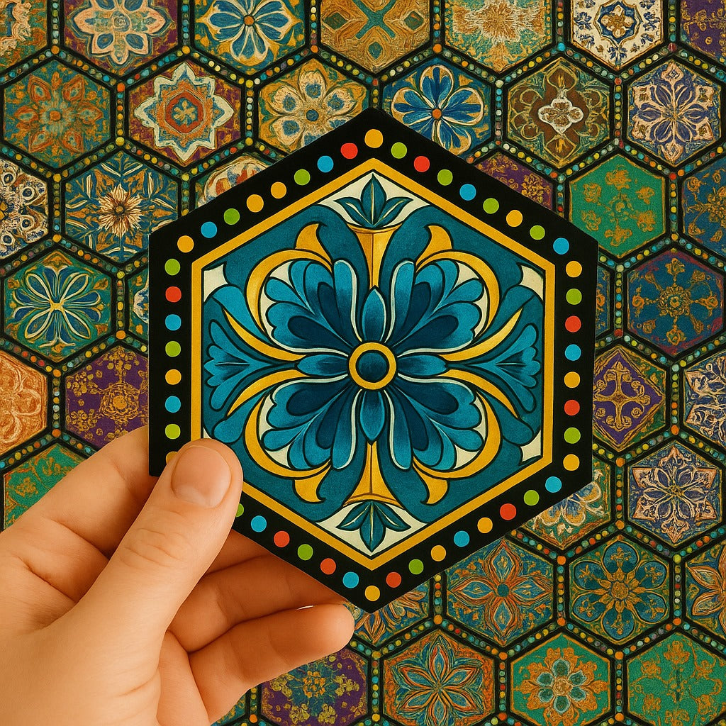 Self-Adhesive Peel &amp; Stick Wall Decals - Pack of 12