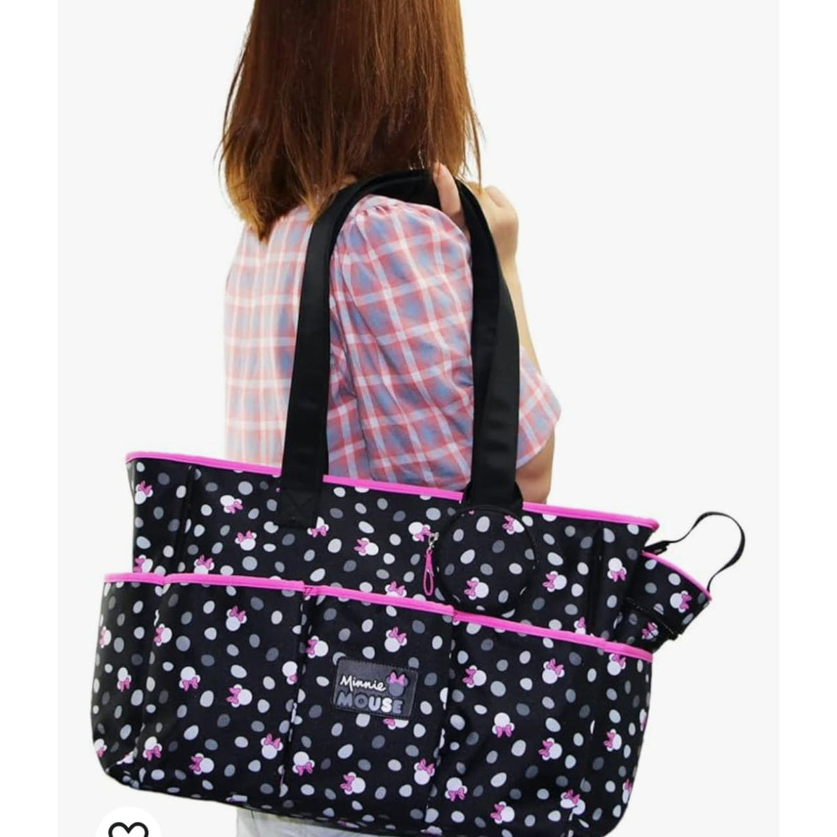 Disney Minnie Mouse Baby Diaper Bag (Imported) - Organizer
