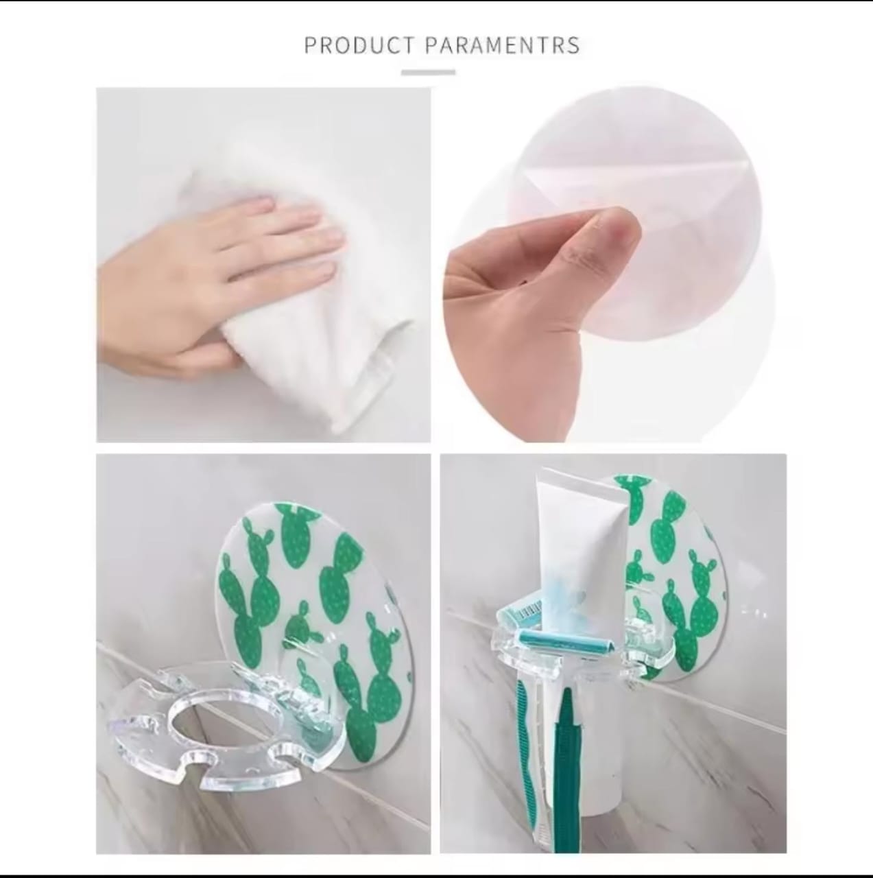 New Style Self Adhesive Toothbrush Holder 