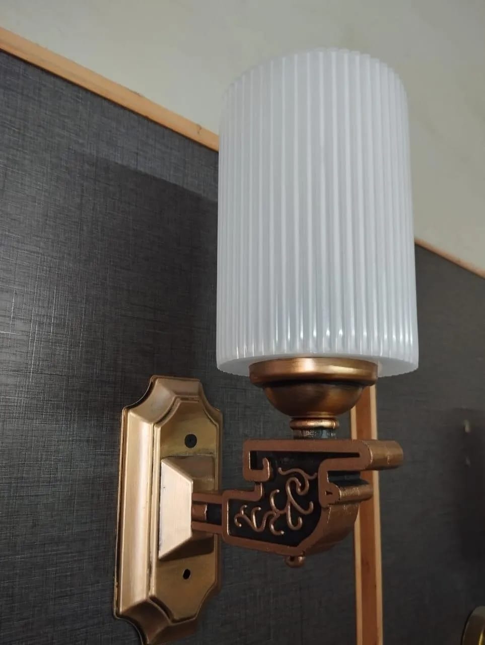 Acrylic Wall Mounted Lamp Holder - Set of 2