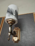 Acrylic Wall Mounted Lamp Holder - Set of 2