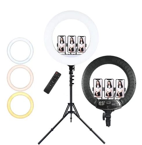 36CM Big Size 3 Mobile Holder LED Ring Light - Lighting Studio
