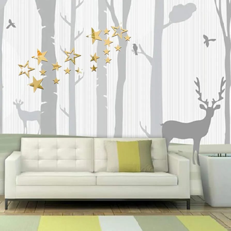 3D Star Wall Decor