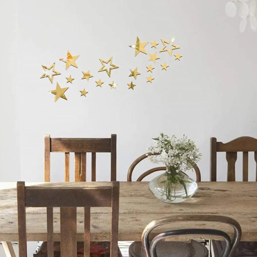3D Star Wall Decor