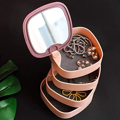 JEWELRY Organizer WITH MIRROR (4 LAYER)