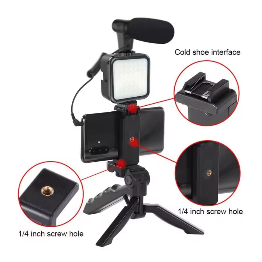 Video Making Vlogging Kit - Lighting Studio