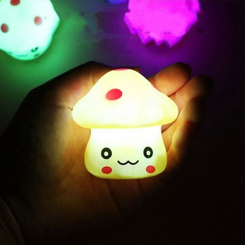 Mini Cute Mushroom Lamp - Each