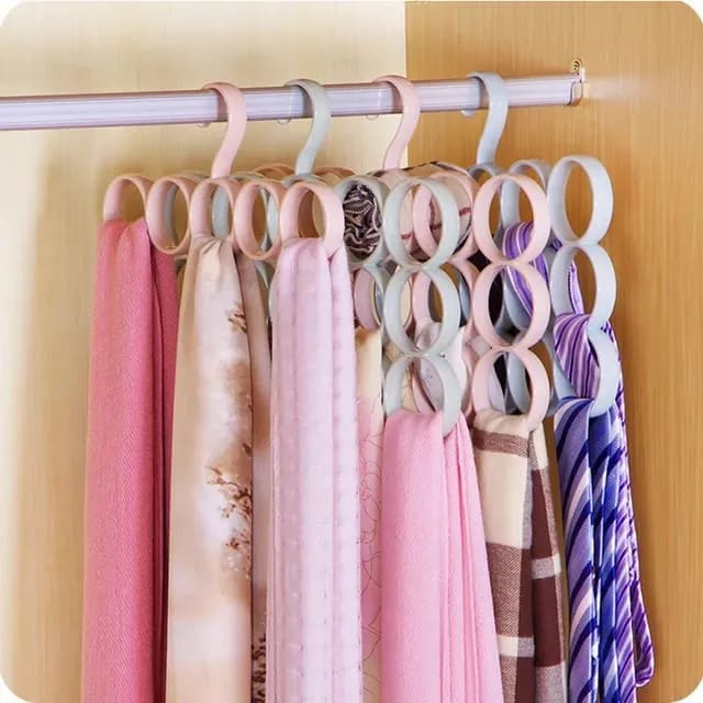 Scarf/Hijab Hanger - 15 Hole - Organizer