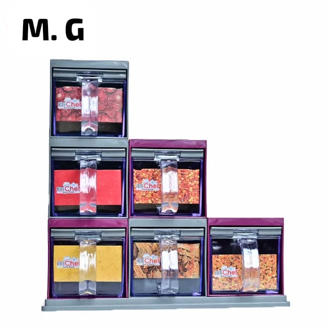 Spice Rack 6 in 1 Convertible and Adjustable - Storage