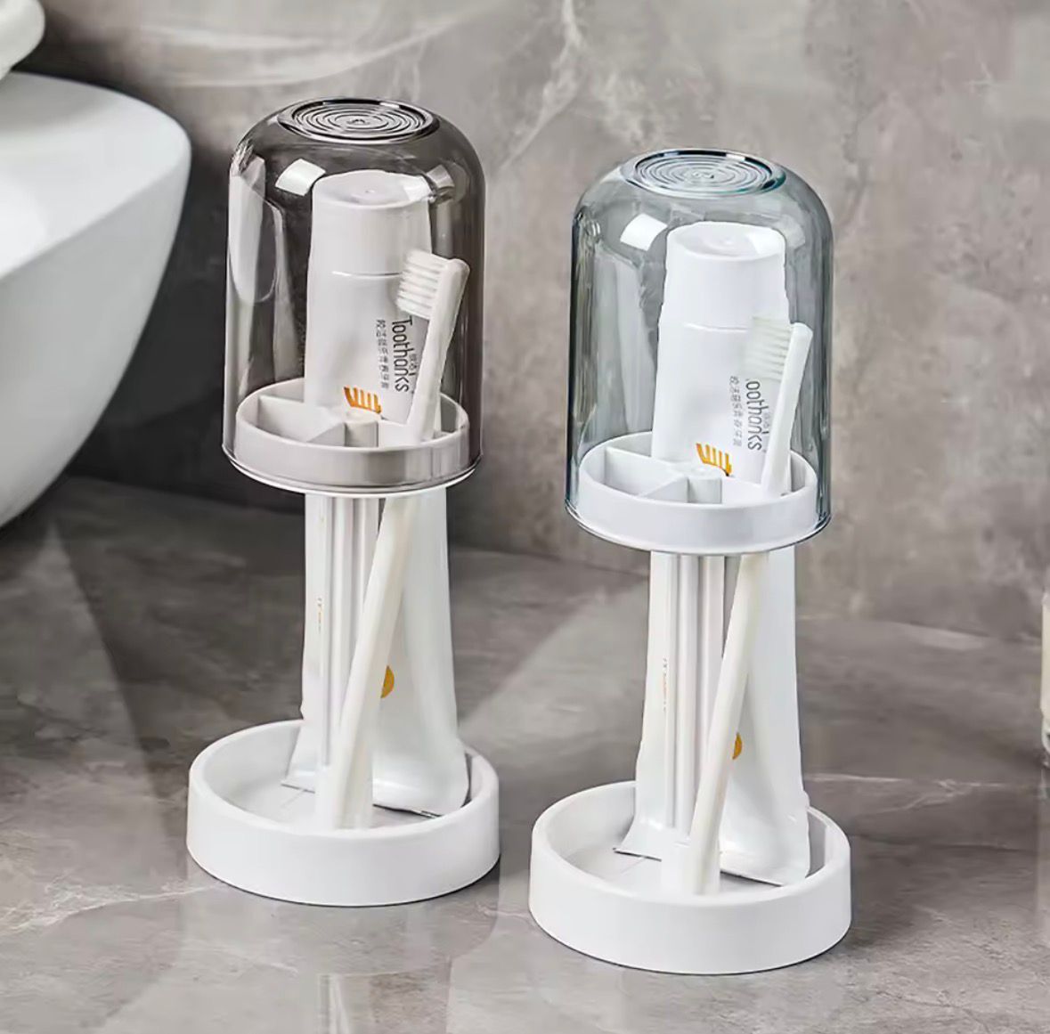 Dust-proof  Toothbrush Rack - Bathroom Accessories