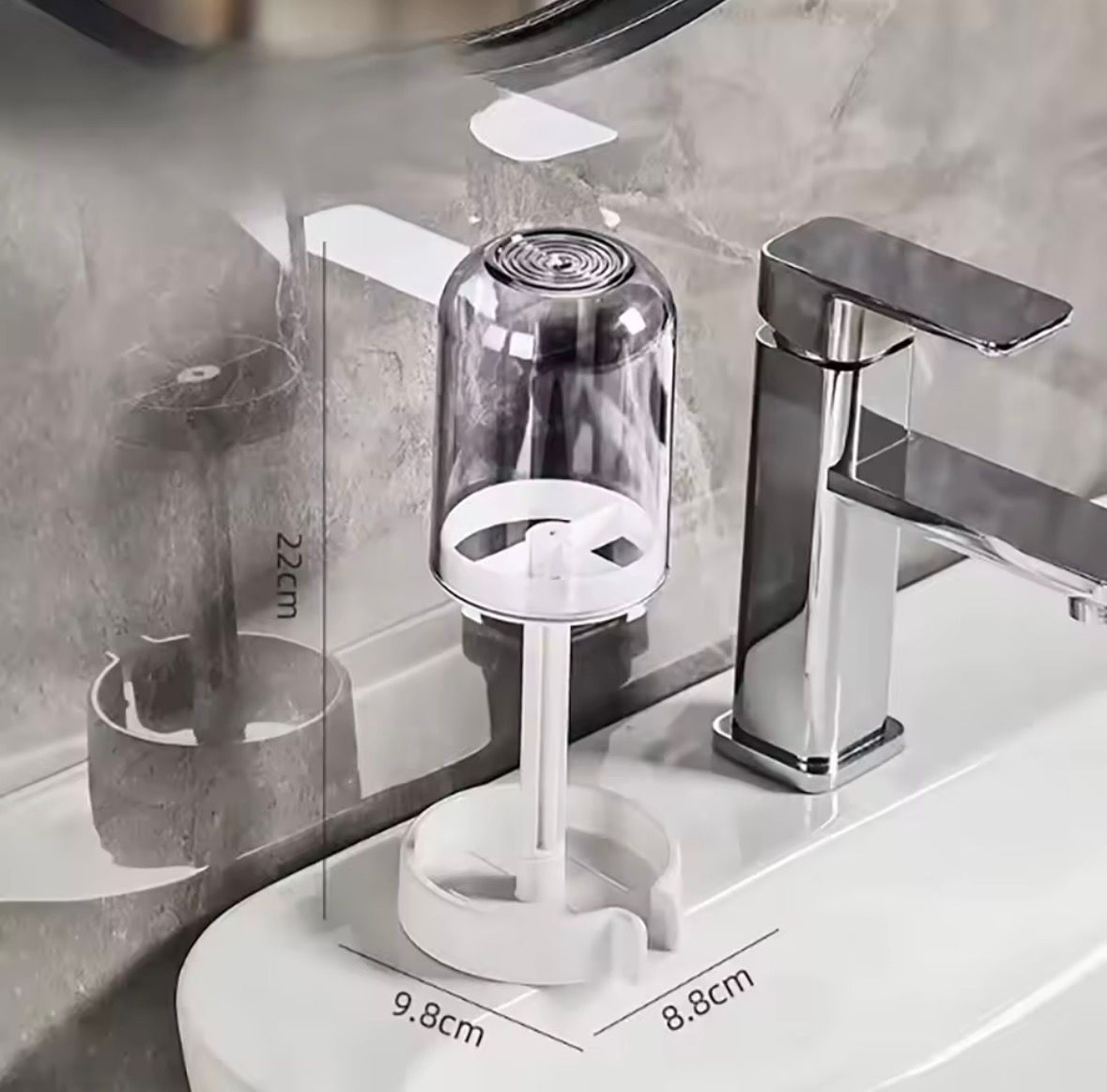 Dust-proof Wash Cup Toothbrush Rack Household Mouthwash Cup Set