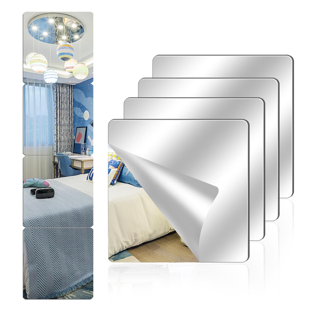 Square Shape Flexible Mirror