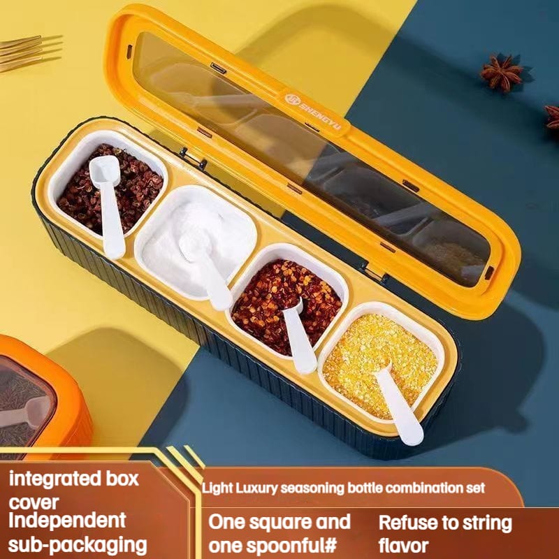 Luxury 4 grid masala box - Storage