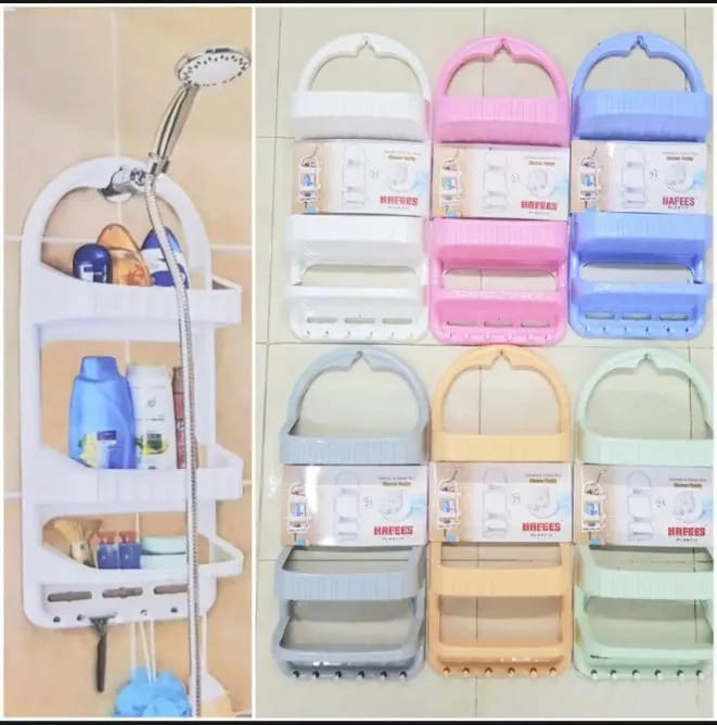 Plastic Shampoo & Shower Rack - Organizer