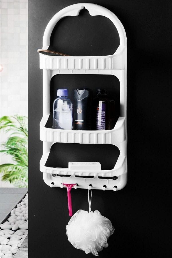 Plastic Shampoo & Shower Rack - Organizer