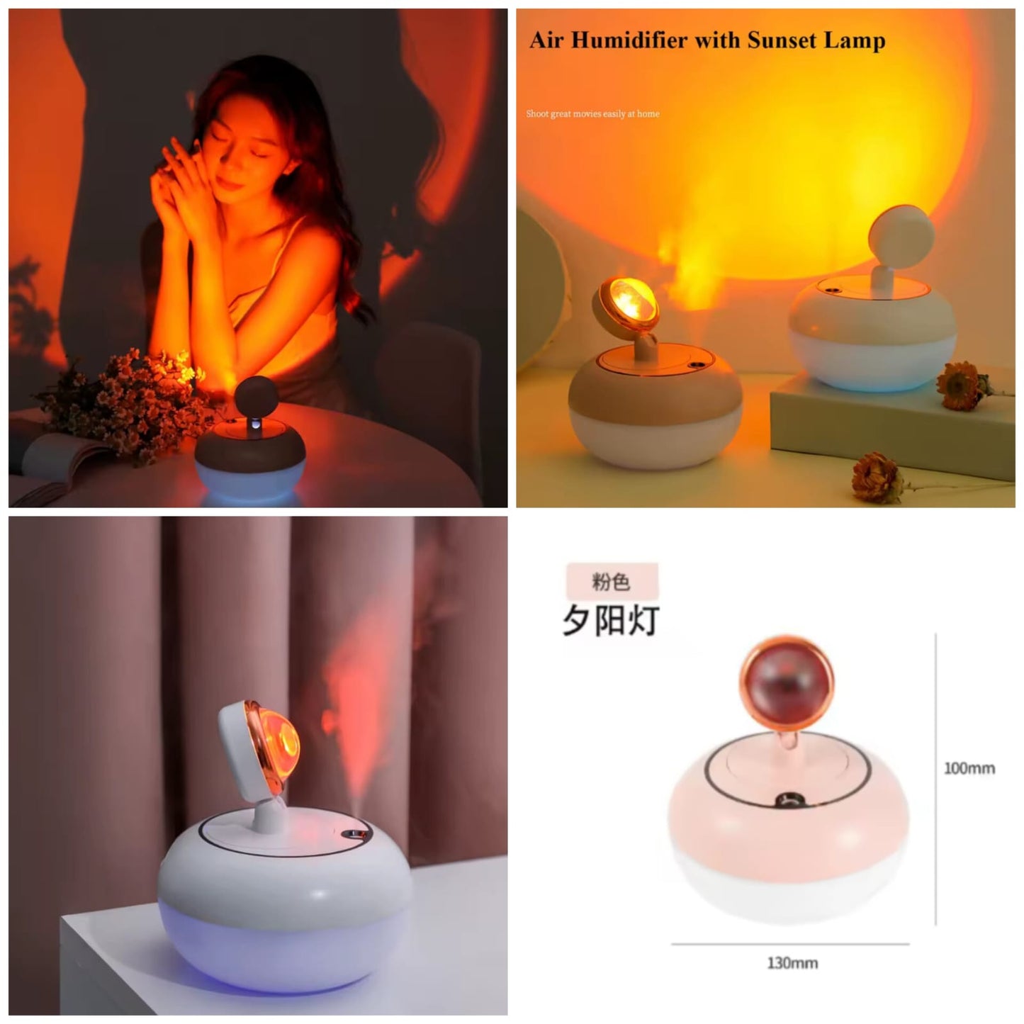 Sunset Light Humidifier